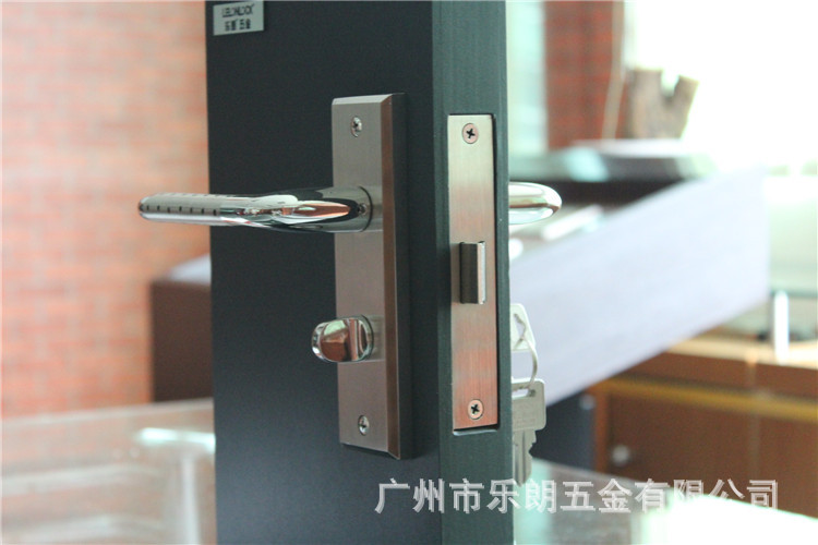 麻豆国产在线看不锈钢面板房门锁