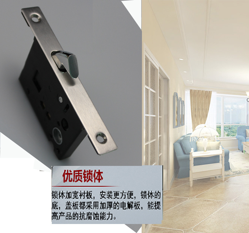 麻豆国产在线看看免费麻豆毛片网RSL-608BK 方形移门锁