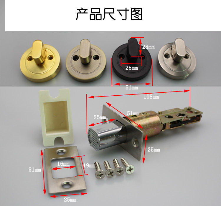 麻豆国产在线看看免费麻豆毛片网RDL-600 锌合金闭锁 