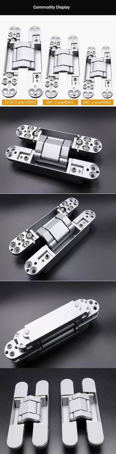 cross concealed hinge